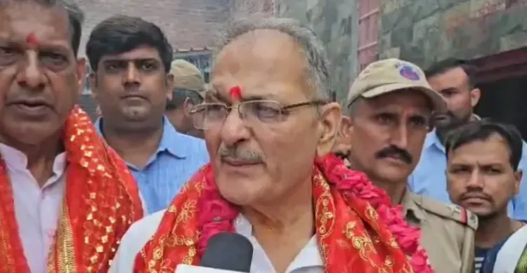 क्या लद्दाख के नए उपराज्यपाल कविंदर गुप्ता ने बावे वाली माता मंदिर में लिया आशीर्वाद?