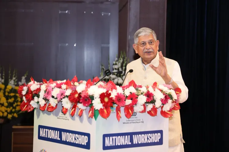 Lalan Singh addresses Jan Yojana Abhiyan 2026–27 national workshop