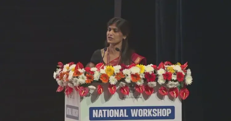 Lalan Singh hosts National Workshop on People's Plan Campaign