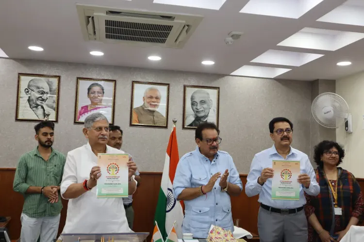 Lalan Singh launches Atmanirbhar Panchayat programme, SAMARTH portal