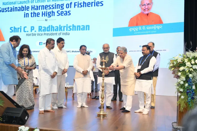 Lalan Singh Launches High Seas Fishing LoA System at OUAT