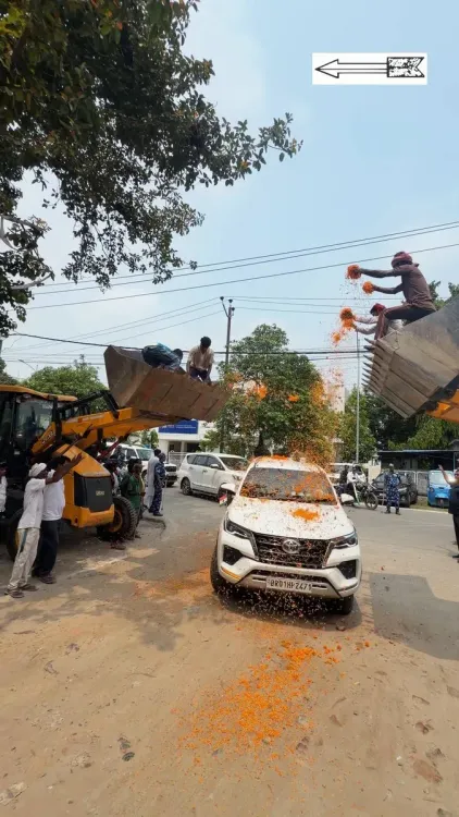 Lalan Singh Leads Viksit Bharat Rally in Purnia