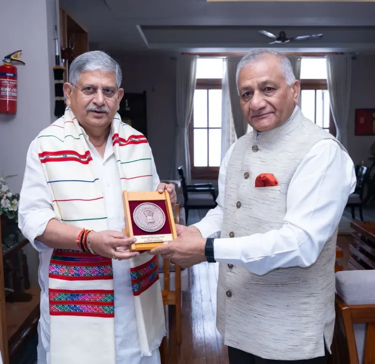 Lalan Singh Meets Mizoram Governor, Discusses Fisheries Growth