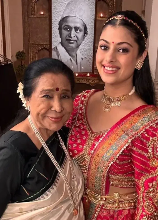 Zanai Bhosle Honors Late Grandmother Asha Bhosle: A Heartfelt Thank You