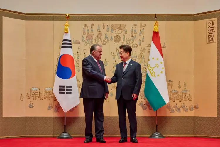 South Korea, Tajikistan forge comprehensive partnership at Seoul summit