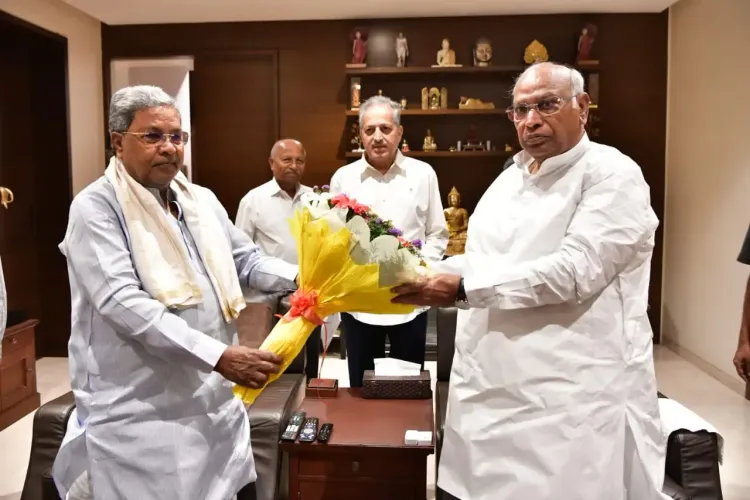 Is There a Leadership Crisis in Karnataka? CM Meets Kharge to Discuss Future