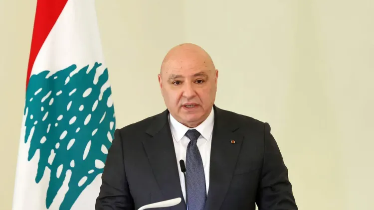 Lebanese President Aoun slams Iran, Hezbollah over Lebanon war stance
