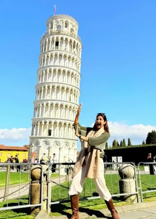 आहाना कुमरा ने इटली में लियोनार्डो दा विंची के आविष्कारों का अनुभव किया, बताया 'जादुई'