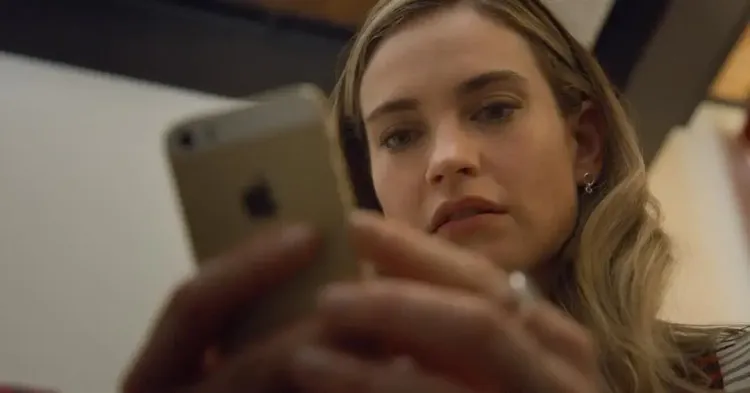 How Does Lily James Create Scents for Her Characters?