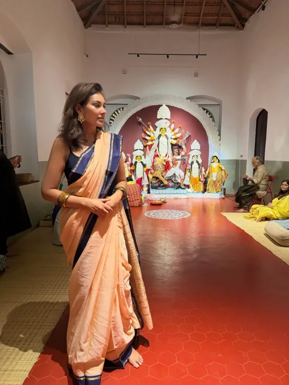 Lisa Ray on celebrating Durga Puja across the world and her Bengali roots