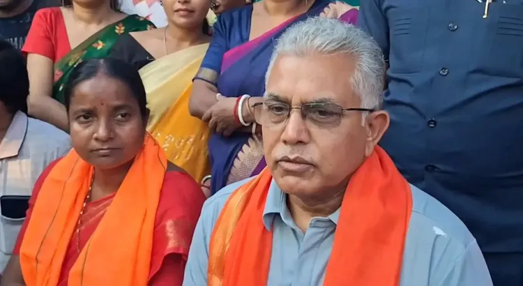 दुर्गा पूजा पर दिलीप घोष बोले — 'लोगों में अपार उत्साह', सीजेपी मार्च और महुआ केस पर भी दिया बयान