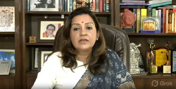 प्रियंका चतुर्वेदी: लोकसभा अध्यक्ष की कुर्सी होनी चाहिए निष्पक्ष, अविश्वास प्रस्ताव आवश्यक