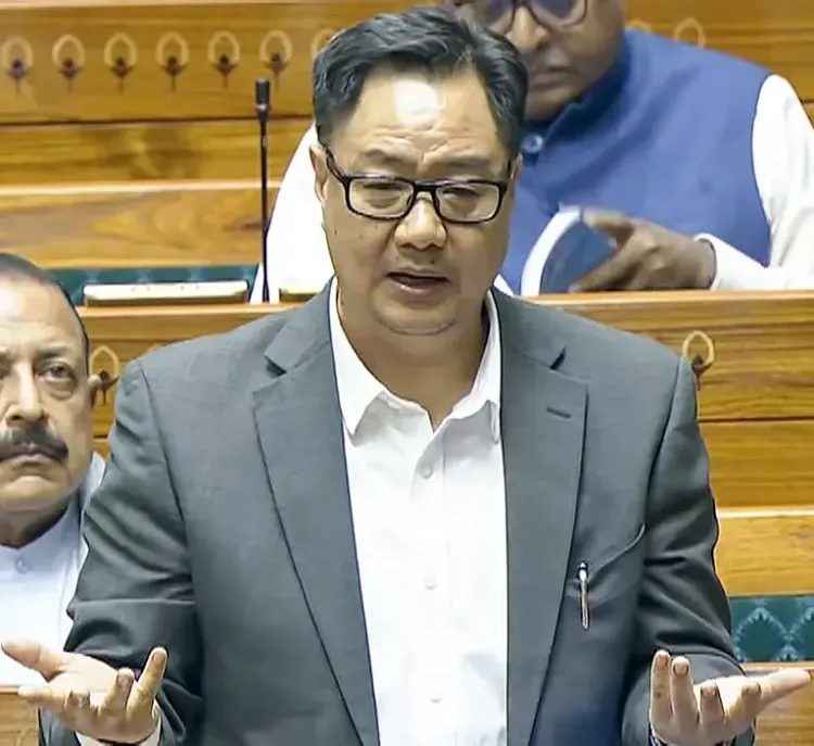 कांग्रेस के हंगामे पर किरेन रिजिजू की कड़ी प्रतिक्रिया: क्या एक व्यक्ति पूरे देश का राजा हो सकता है?
