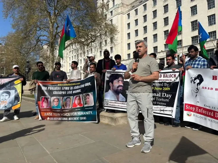 BNM Protests in London Highlight Human Rights Violations in Balochistan