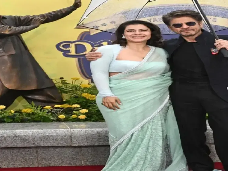 क्या शाहरुख खान लंदन के लीसेस्टर स्क्वायर पर राज-सिमरन की प्रतिमा से खुश हैं?