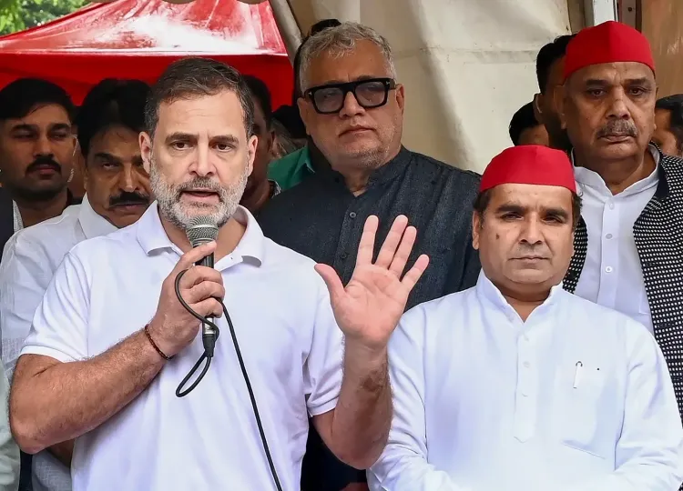 Rahul Gandhi announces 'Chalo Dilli' march to Ramlila Maidan on Nov 1; Delhi Police cite no permission