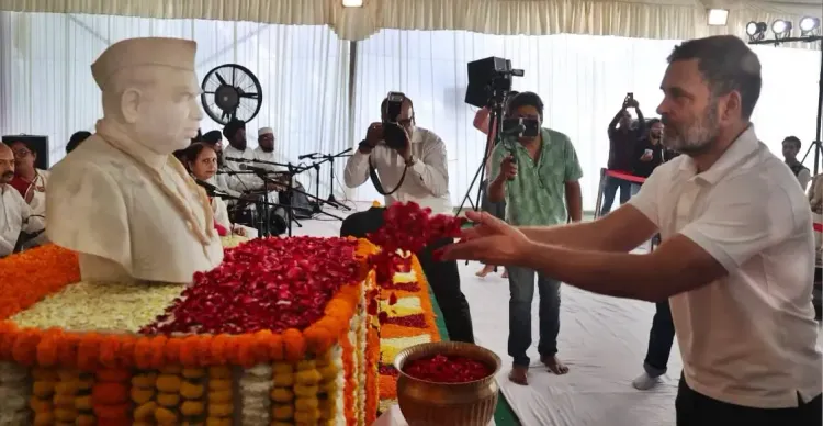 LoP Rahul Gandhi and Congress Leaders Honor Babu Jagjivan Ram on Samta Diwas