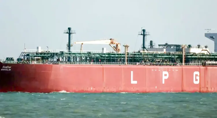 LPG Carrier 'Shivalik' Successfully Reaches Mundra Port Amid Regional Tensions