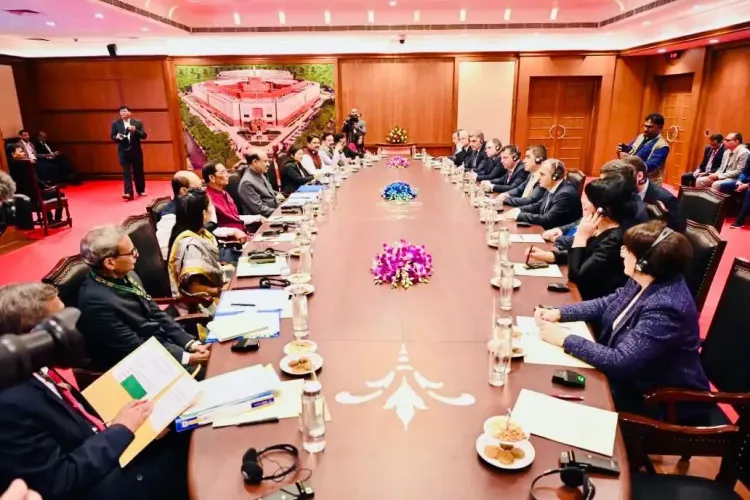 What Did LS Speaker Om Birla Discuss With the Georgian Parliamentary Delegation?