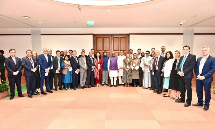 Lok Sabha Speaker Om Birla Engages with Global MPs to Foster Democratic Understanding