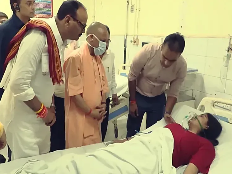 लखनऊ अग्निकांड: योगी सरकार का ऐलान — मृतकों के परिजनों को ₹5 लाख, घायलों को ₹50,000 की सहायता