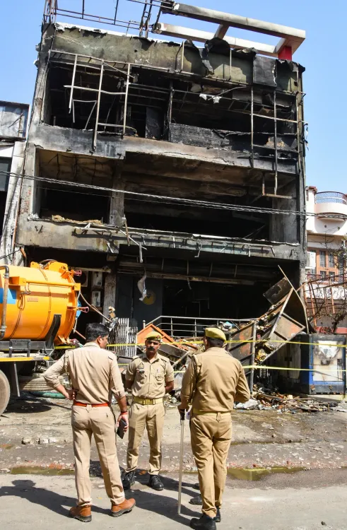 Lucknow fire: NHRC issues notice to DM, Police Chief over Aliganj blaze that killed 18