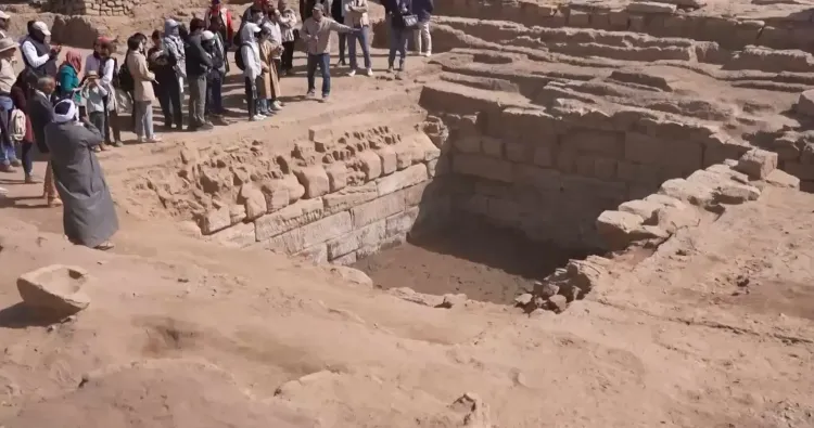 क्या लक्सर में चीन-मिस्र संयुक्त टीम ने प्राचीन 'दक्षिणी पवित्र झील' की खोज की?