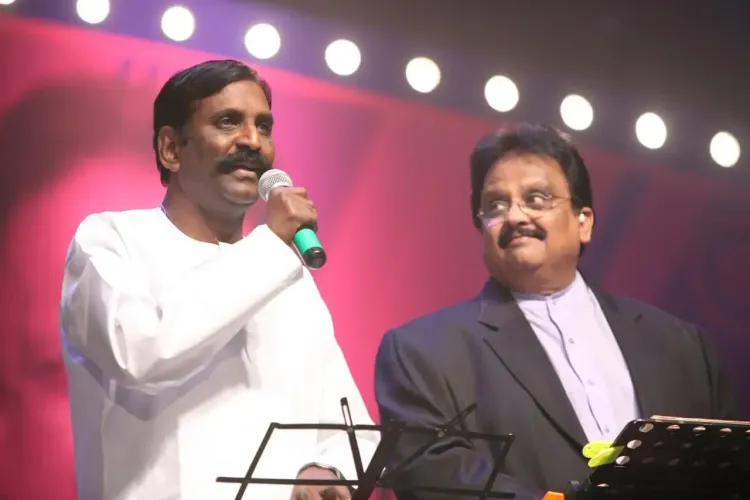 Did Lyricist Vairamuthu Honor SPB with a Poetic Tribute on His Death Anniversary?