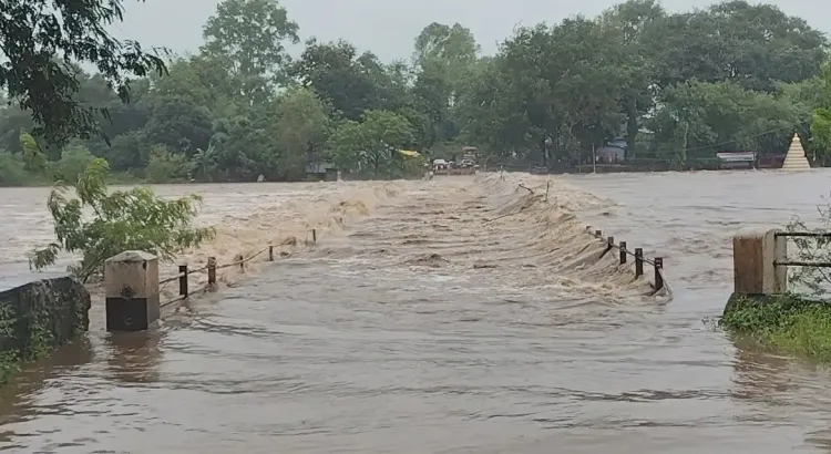 डिंडौरी में मूसलाधार बारिश: 650 मिमी से अधिक वर्षा, जबलपुर-अमरकंटक मार्ग बंद, स्कूल-आंगनबाड़ी बंद