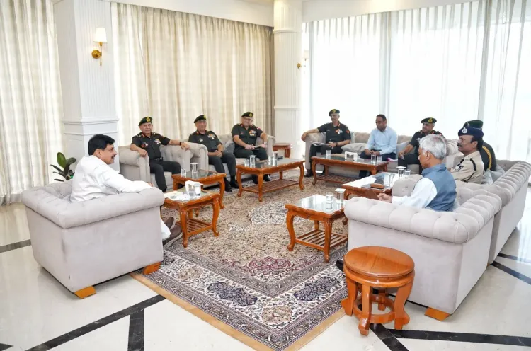 सीएम मोहन यादव की जनरल उपेंद्र द्विवेदी से महत्वपूर्ण मुलाकात, सेना दिवस परेड की योजना
