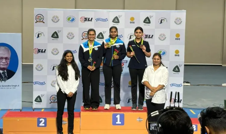 प्रथा राठौड़ ने जीता स्वर्ण, प्रार्थना सेन को रजत — 24वीं कुमार सुरेंद्र सिंह शूटिंग चैंपियनशिप में MP अकादमी का दबदबा