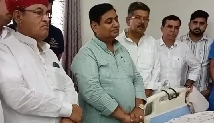 क्या गोविंद सिंह डोटासरा ने रामेश्वर डूडी का कुशलक्षेम पूछा?
