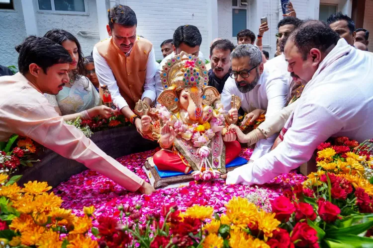 Anant Chaturdashi 2026: Maharashtra bids Ganpati farewell, CM Fadnavis at Girgaon Chowpatty