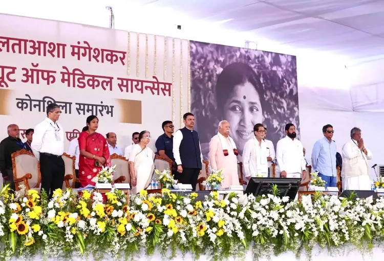 Maharashtra Leaders Commence Construction of Lata-Asha Mangeshkar Medical Institute