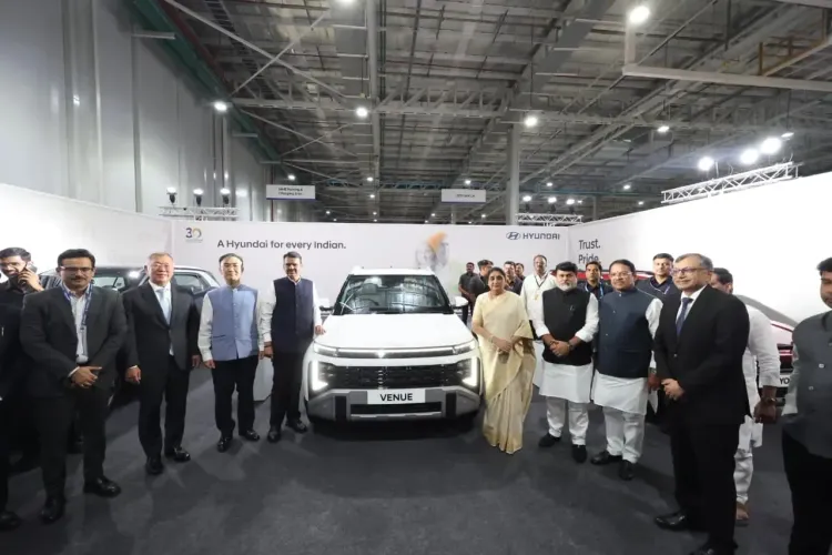 Hyundai Plant Inaugurated in Pune's Talegaon by CM Fadnavis