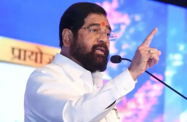 Eknath Shinde urges simple Navratri amid drought in 265 Maharashtra talukas