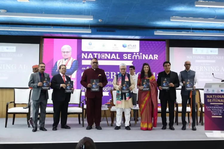 Maharashtra Governor releases JGU's AI Governance Report 2026 at national seminar