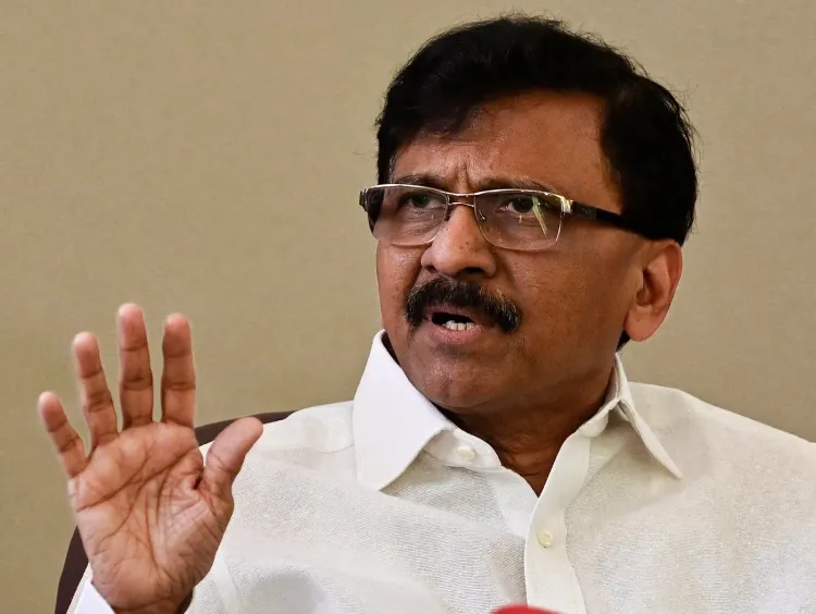 Sanjay Raut demands action against Sanjay Dina Patil for threatening journalists on camera