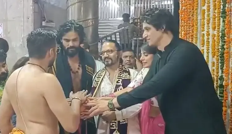 सौरभ राज जैन और अर्पित रांका महाकालेश्वर की शरण में, 'मेरे कृष्ण' की सफलता के लिए भस्म आरती में लिया आशीर्वाद