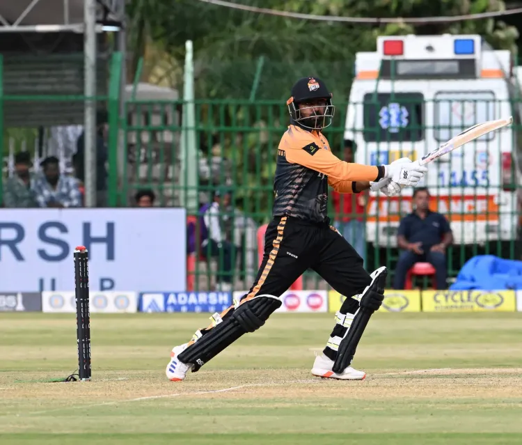 Maharaja Trophy T20: Aneeshwar Gautam's 60* steers Hubli Tigers to 7-wicket win