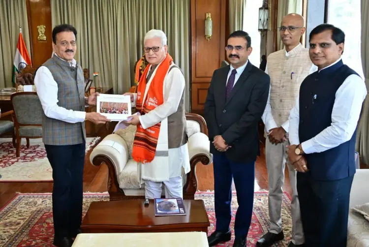 सिंहस्थ कुंभ मेला: गिरीश महाजन ने राज्यपाल जिष्णु देव वर्मा को 31 अक्टूबर के ध्वजारोहण का निमंत्रण दिया, राष्ट्रपति मुर्मु रहेंगी मुख्य अतिथि