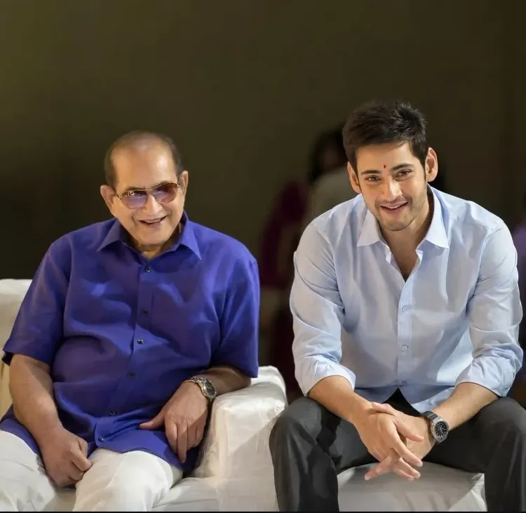 Mahesh Babu, Namrata Shirodkar pay tribute to 'Superstar Krishna' on birth anniversary