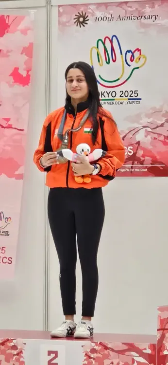 Did Mahit Sandhu Achieve Silver in the 50m Rifle Prone Event at the Deaflympics?