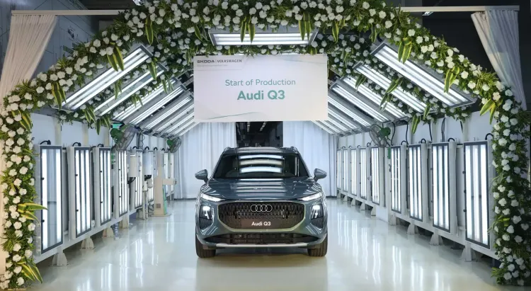 Audi Q3 local assembly begins in India, SUV launch set for 16 October 2026