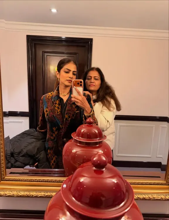 Did Malavika Mohanan Just Experience a Full Circle Moment in Paris with Her Mom?