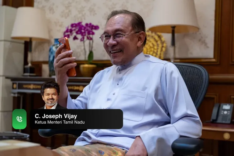 Malaysian PM Anwar Ibrahim to visit Tamil Nadu in September, calls CM Vijay