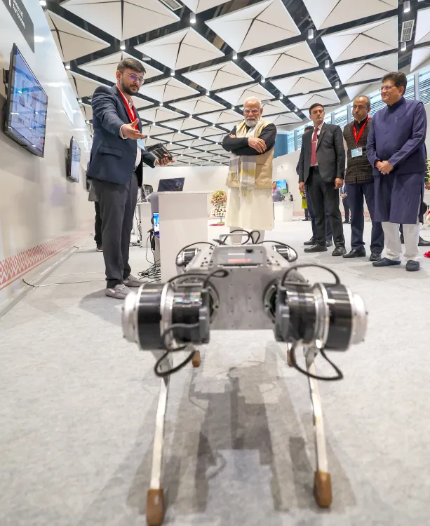 क्या पीएम मोदी ने कहा कि भारत में दुनिया का तीसरा सबसे बड़ा 'स्टार्टअप्स इकोसिस्टम' है?