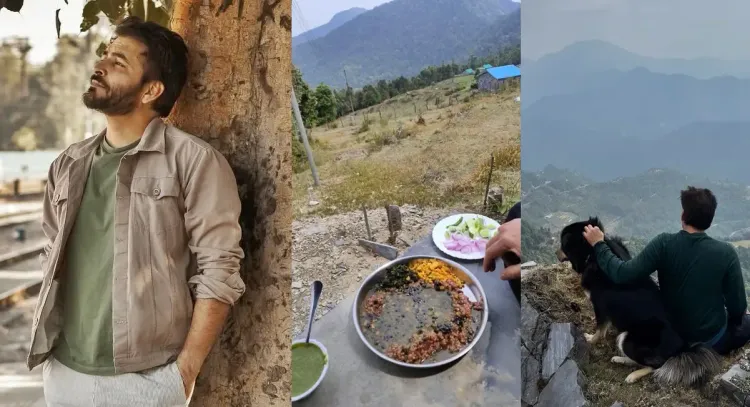 Manav Kaul Embraces the Enchantment of Uttarakhand and Relishes Traditional 'Pahadi' Cuisine