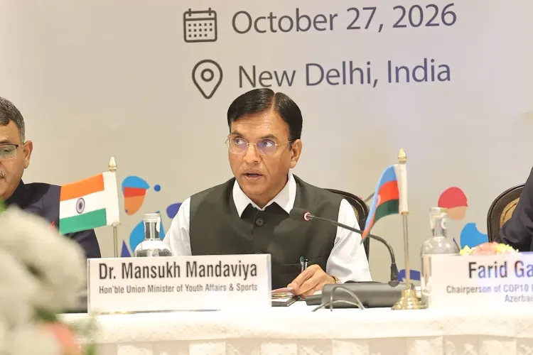 Mandaviya addresses UNESCO COP-10 anti-doping meet in Delhi