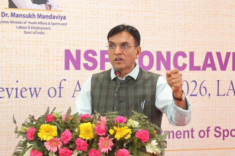 Mandaviya Chairs NSF Conclave, Eyes Asian Games Glory